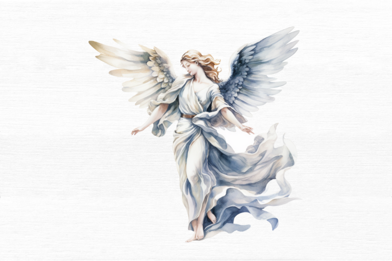 angel-statue-watercolor-clipart