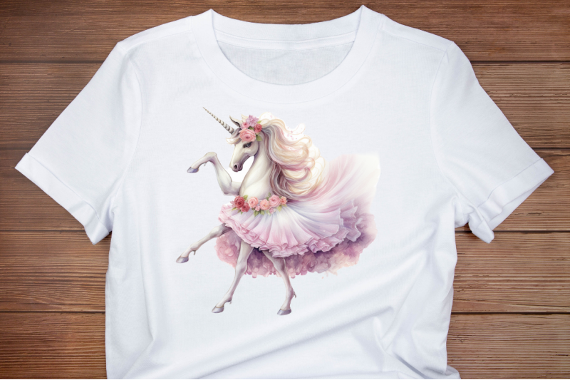 ballerina-unicorns-clipart