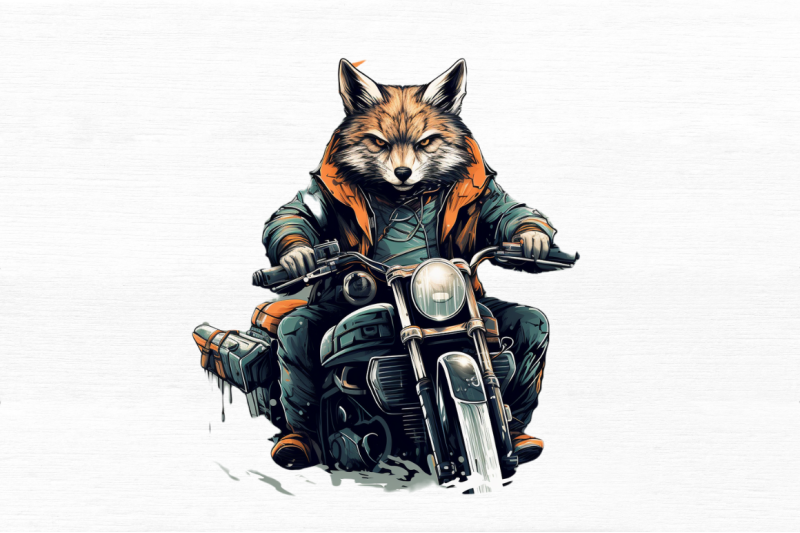 animal-biker-clipart