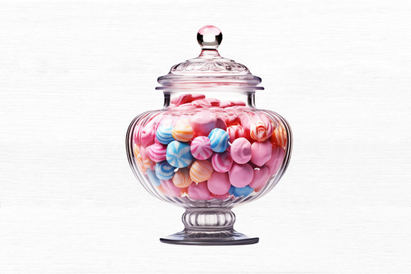fancy-clear-glass-candy-jar-clipart