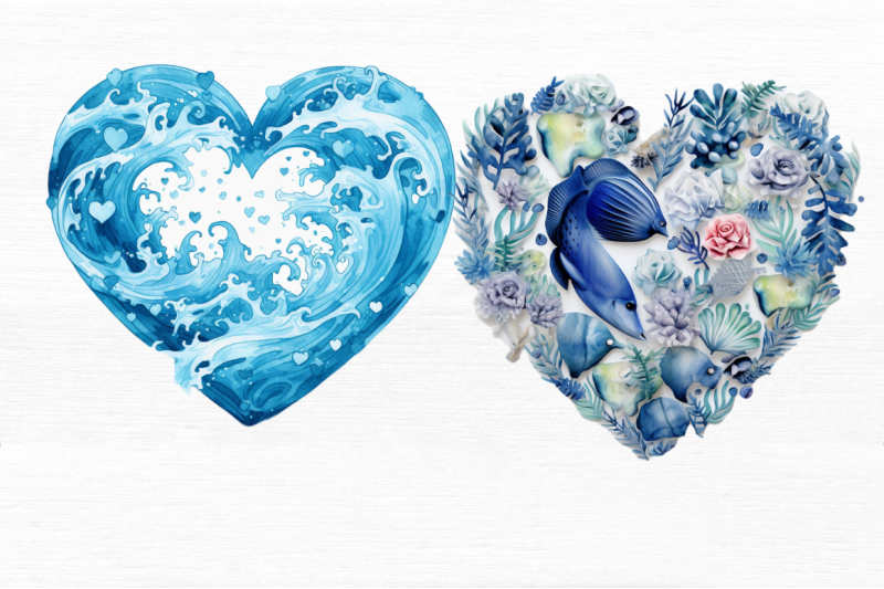 ocean-heart-watercolor-sublimation-clipart