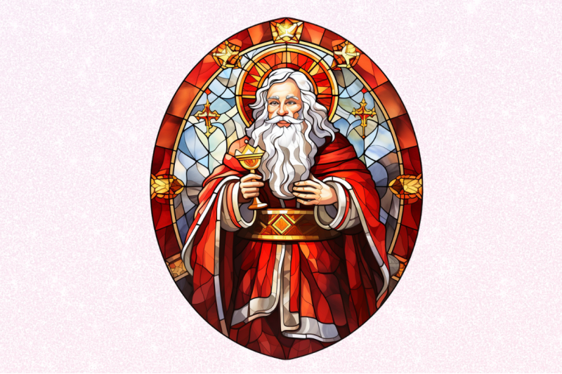 stained-glass-painting-of-santa-claus-clipart