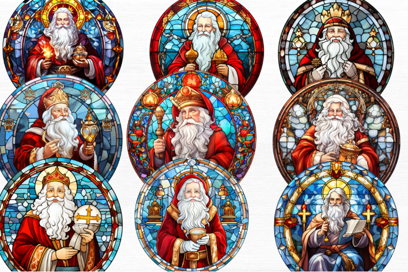 stained-glass-painting-of-santa-claus-clipart