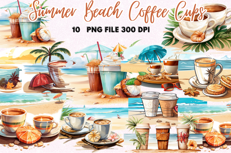 summer-beach-coffee-cups-clipart