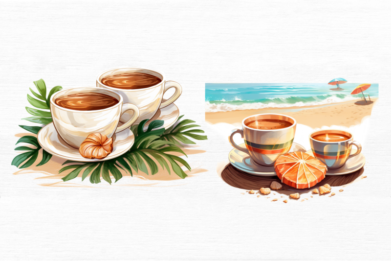 summer-beach-coffee-cups-clipart