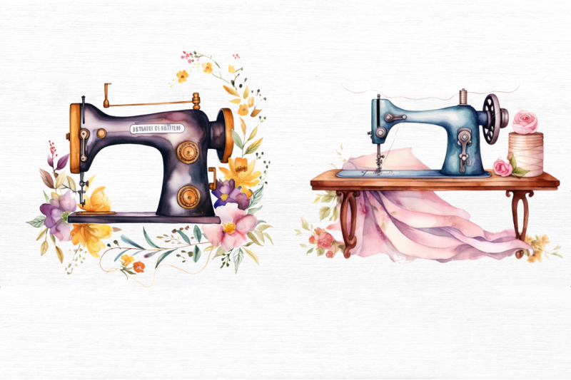 victorian-sewing-collection-clipart