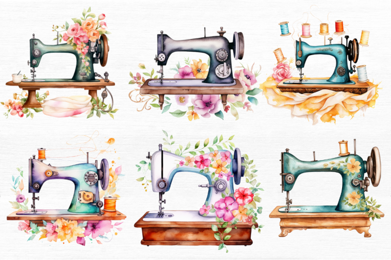 victorian-sewing-collection-clipart