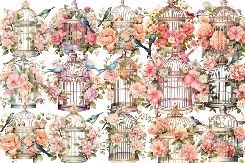 vintage-floral-birdcage-clipart