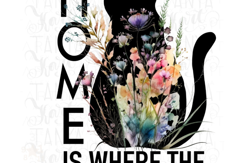 home-is-where-the-cat-is-png-instant-download