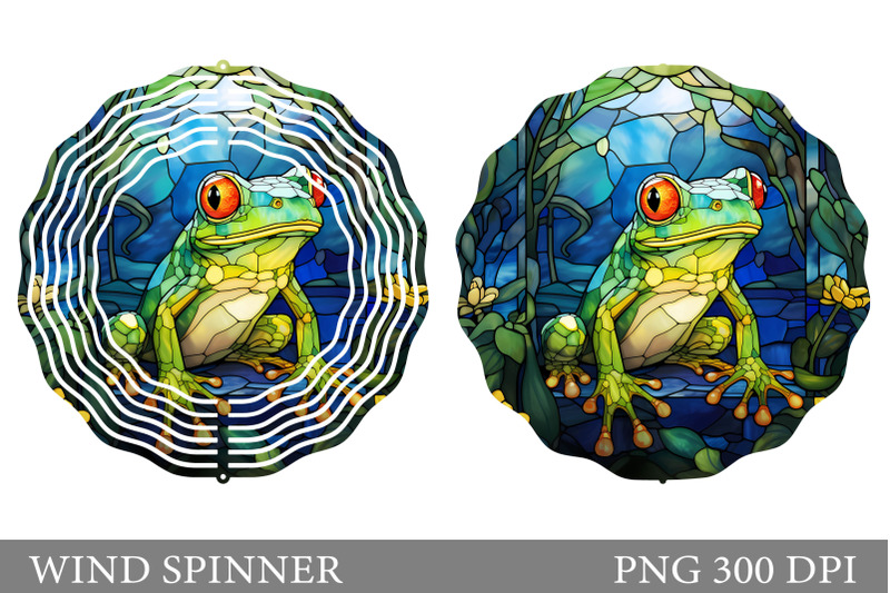 frog-wind-spinner-design-stained-glass-frog-wind-spinner