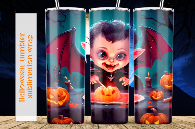 halloween-tumbler-wrap-spooky-20-oz-skinny-tumbler