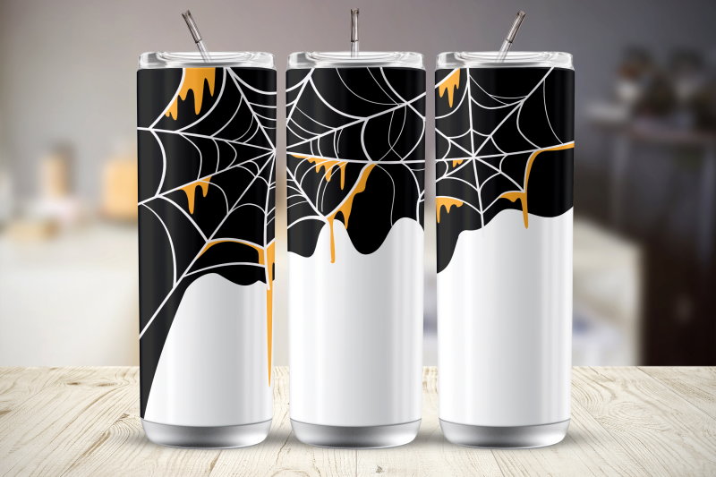 spider-web-20-oz-transparent-tumbler-wrap-sublimation-design