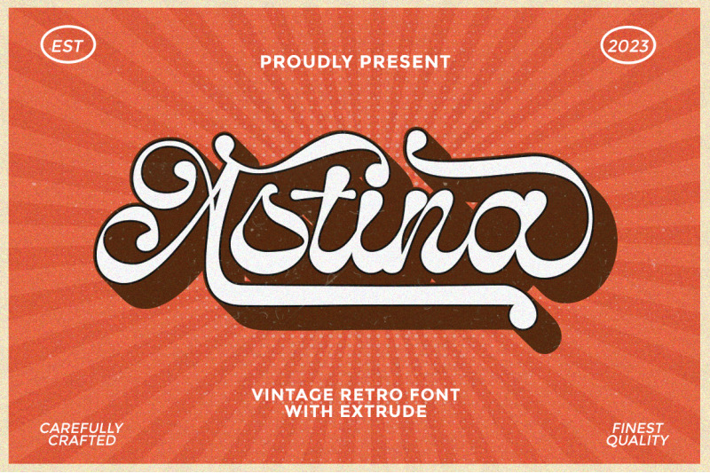vintage-retro-font-astina