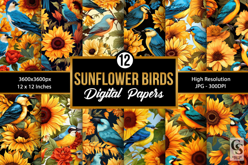 sunflower-amp-birds-seamless-pattern-digital-papers