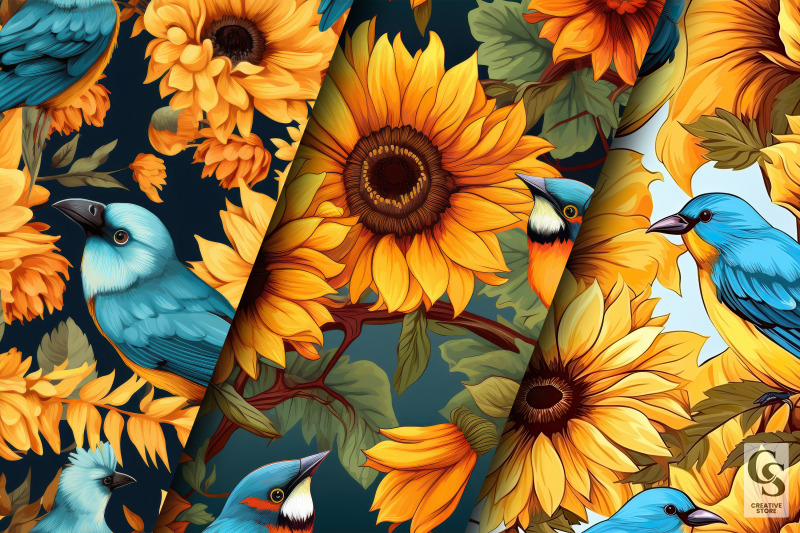 sunflower-amp-birds-seamless-pattern-digital-papers