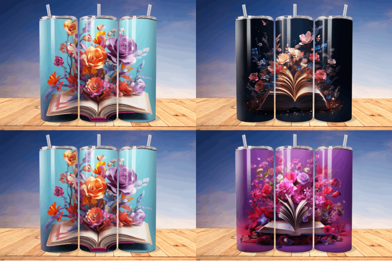 3d-book-with-flower-tumbler-bundle