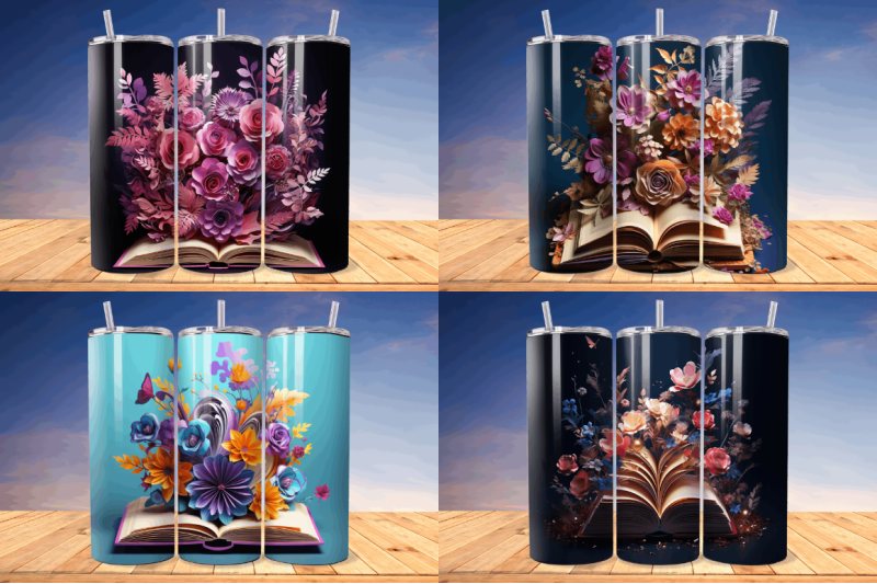 3d-book-with-flower-tumbler-bundle