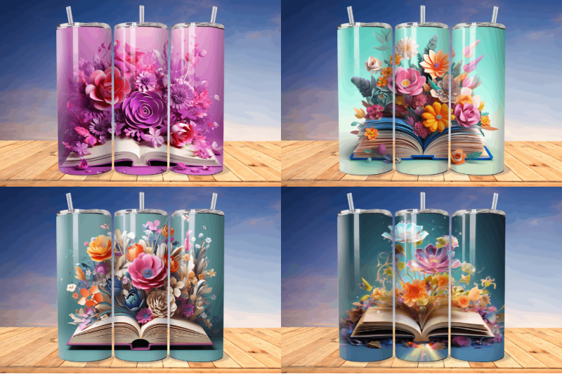 3d-book-with-flower-tumbler-bundle