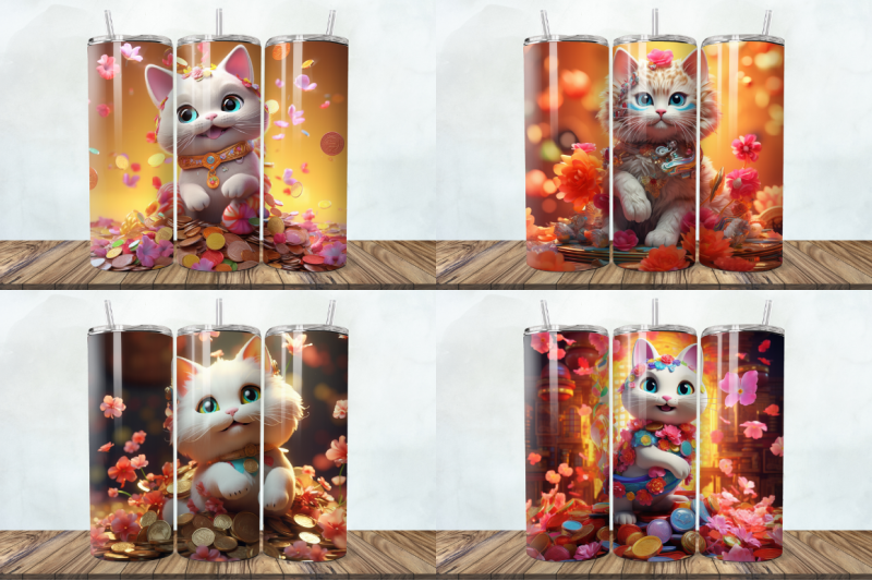 3d-fortune-cat-tumbler-bundle