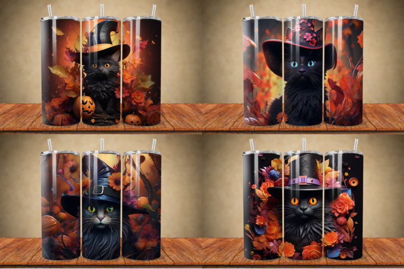 3d-black-cat-in-witch-hat-tumbler-bundle