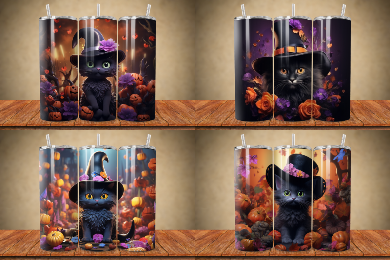 3d-black-cat-in-witch-hat-tumbler-bundle