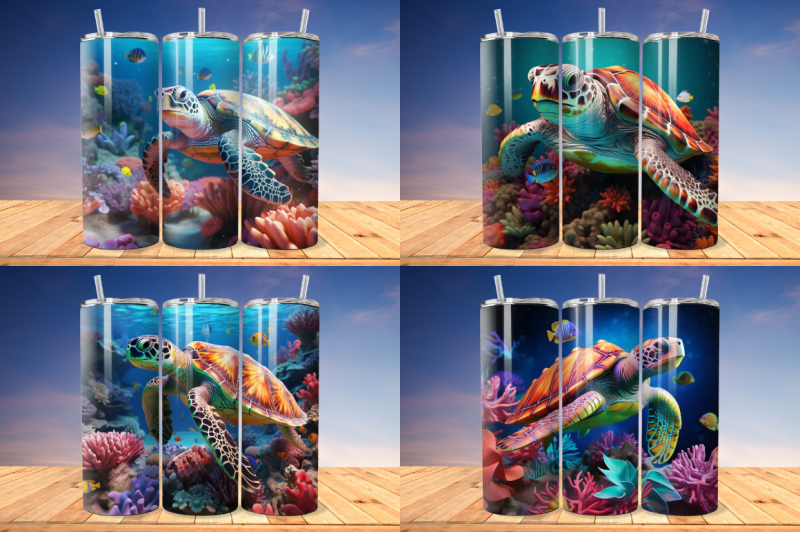 3d-sea-turtle-skinny-tumbler-wrap-bundle