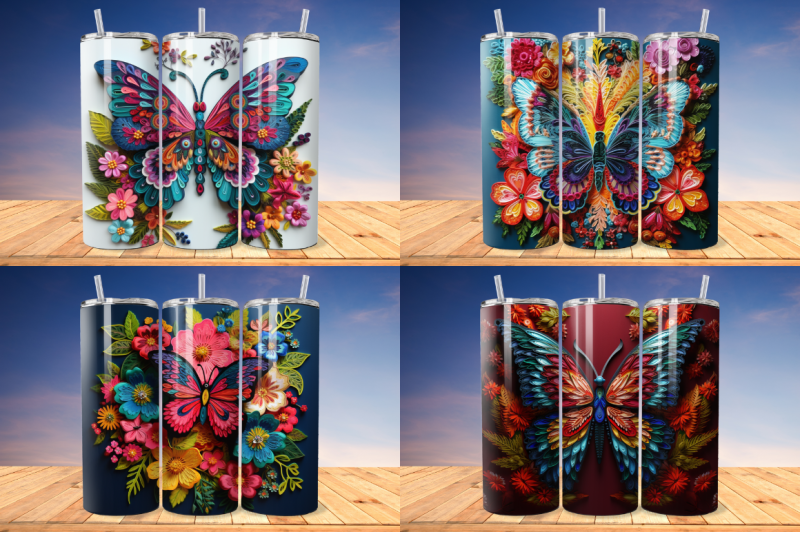 3d-embroidered-butterfly-tumbler-bundle