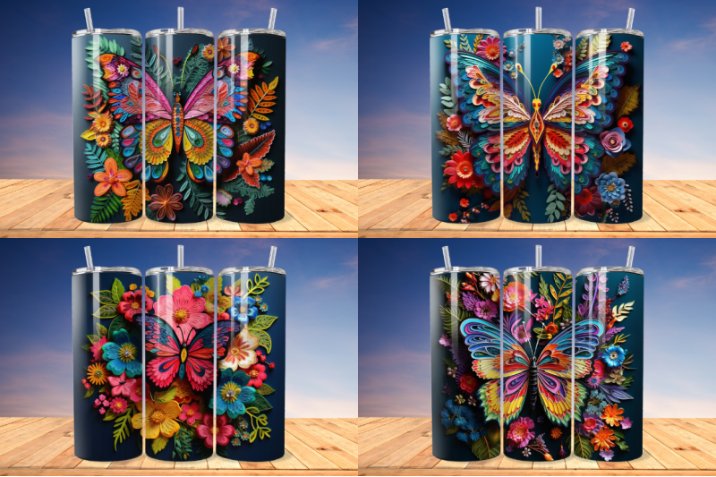 3d-embroidered-butterfly-tumbler-bundle