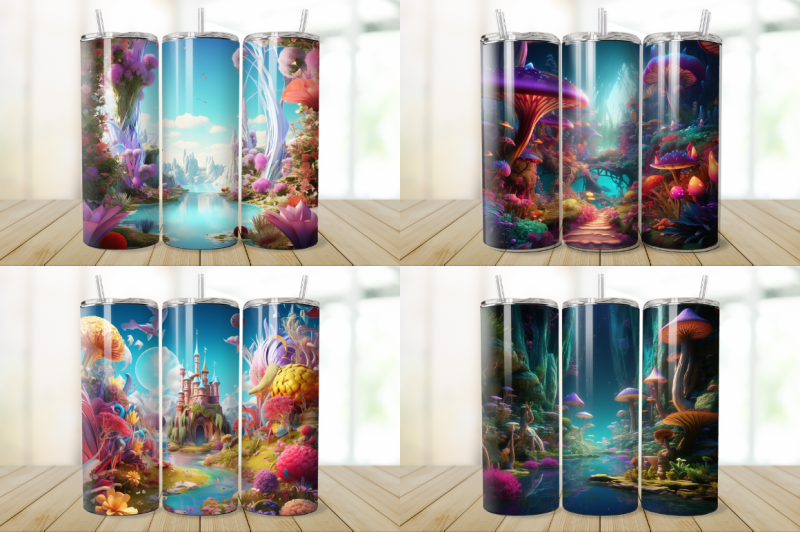 3d-enchanted-world-tumbler-bundle