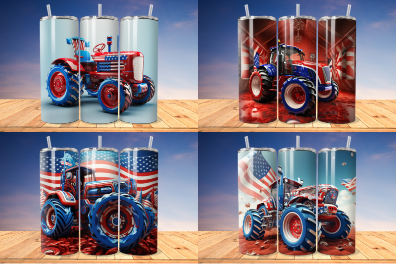 3d-patriotic-tractor-tumbler-wrap-bundle