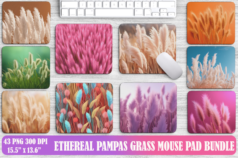 ethereal-pampas-grass-mouse-pad-bundle