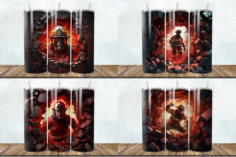 3d-firefighter-cracked-hole-tumbler-bundle