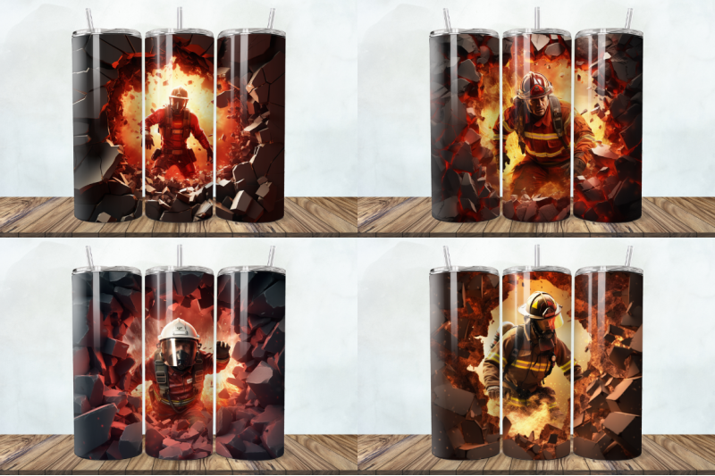 3d-firefighter-cracked-hole-tumbler-bundle