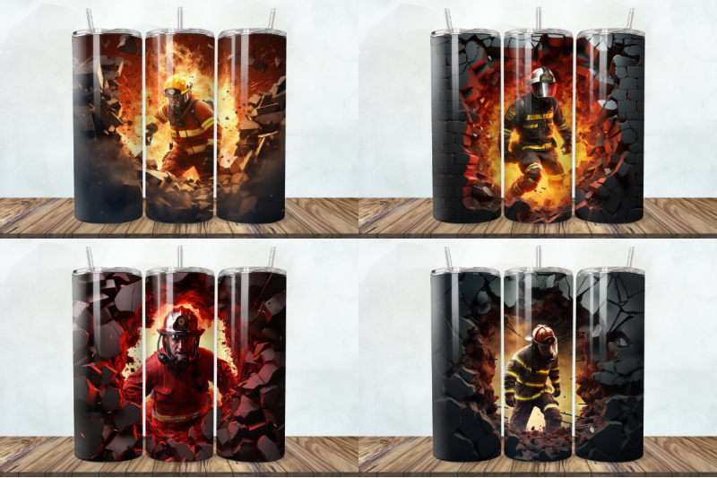 3d-firefighter-cracked-hole-tumbler-bundle