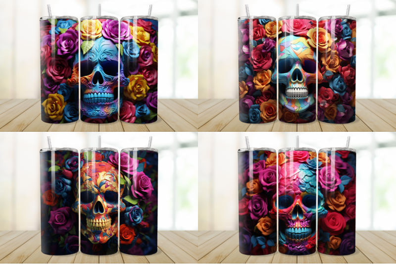 3d-skull-and-rose-tumbler-wrap-bundle