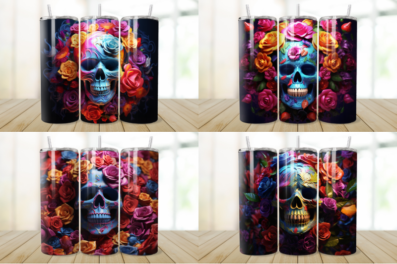 3d-skull-and-rose-tumbler-wrap-bundle