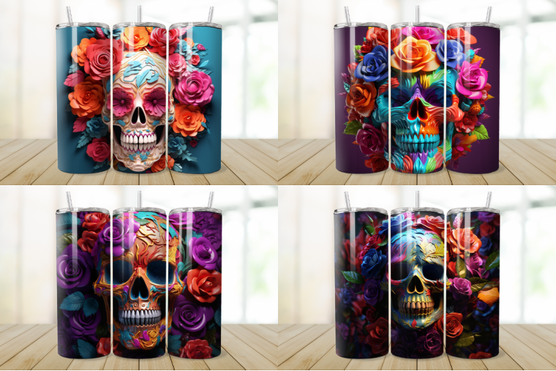 3d-skull-and-rose-tumbler-wrap-bundle