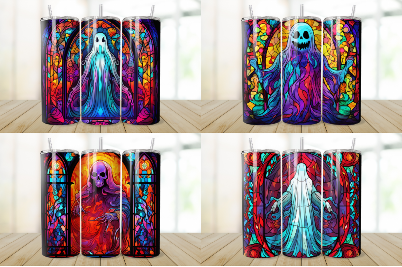 stained-glass-halloween-ghost-tumbler-bundle