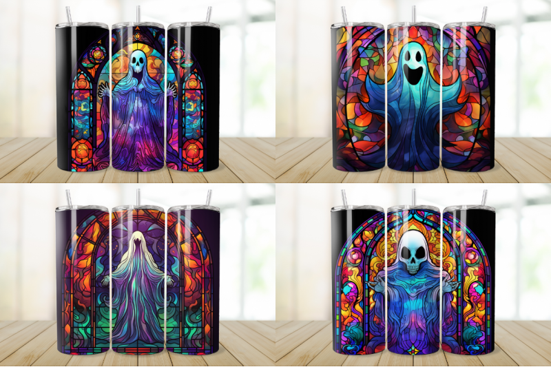 stained-glass-halloween-ghost-tumbler-bundle