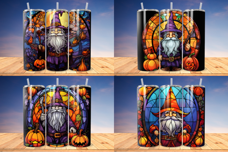 stained-glass-halloween-vampire-gnome-tumbler-bundle