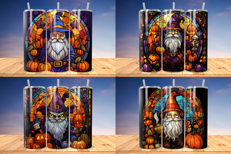 stained-glass-halloween-vampire-gnome-tumbler-bundle