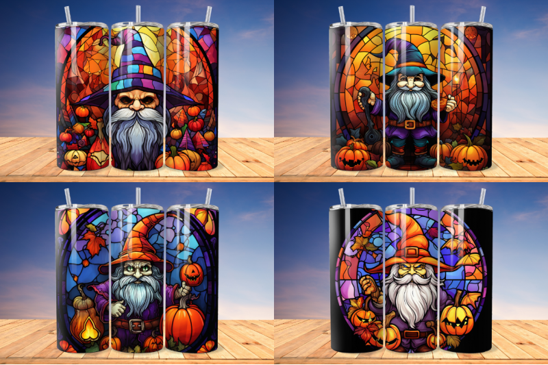 stained-glass-halloween-vampire-gnome-tumbler-bundle