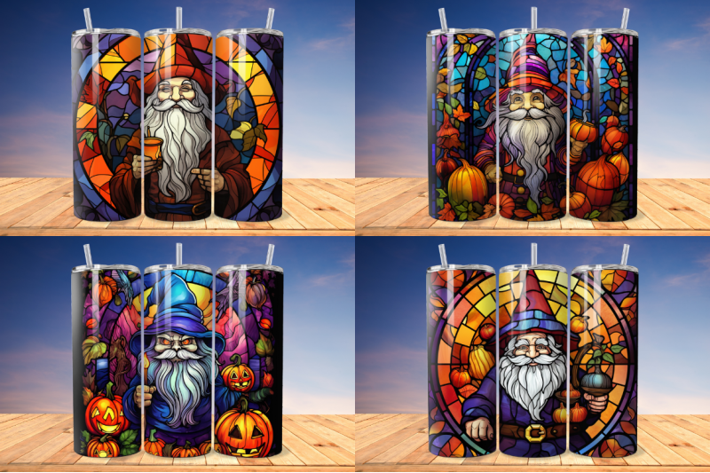 stained-glass-halloween-vampire-gnome-tumbler-bundle