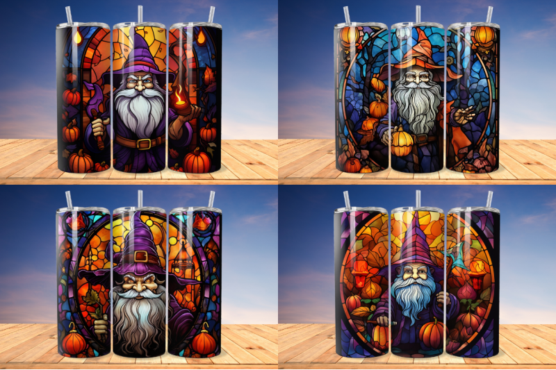 stained-glass-halloween-vampire-gnome-tumbler-bundle