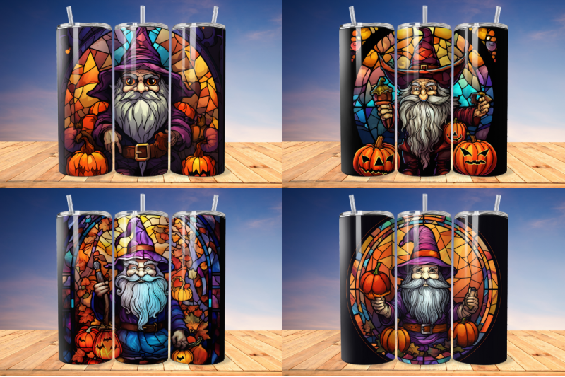 stained-glass-halloween-vampire-gnome-tumbler-bundle