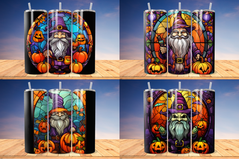 stained-glass-halloween-vampire-gnome-tumbler-bundle