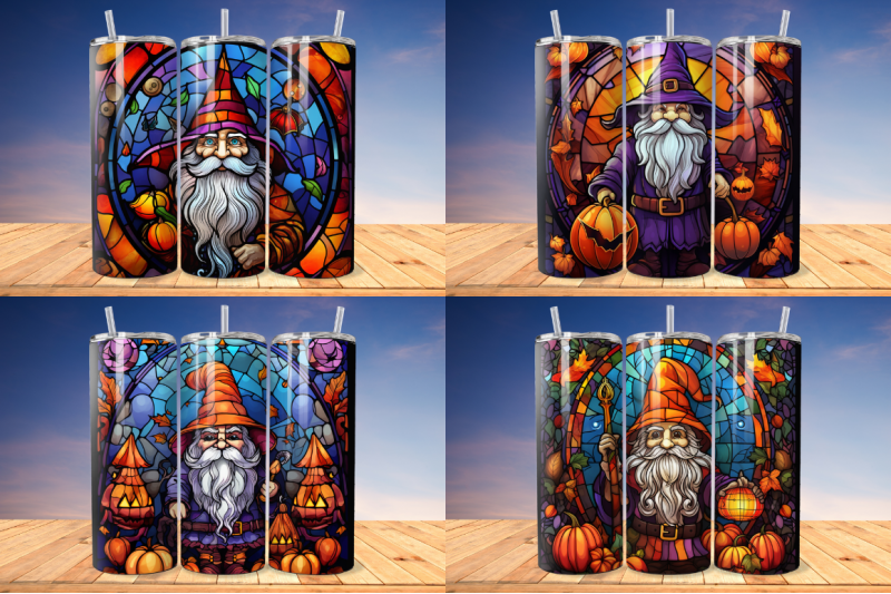 stained-glass-halloween-vampire-gnome-tumbler-bundle