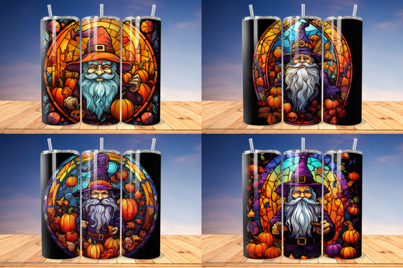 stained-glass-halloween-vampire-gnome-tumbler-bundle