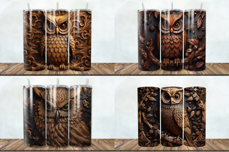 3d-engraved-leather-owl-tumbler-bundle