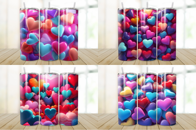 3d-inflated-hearts-love-tumbler-bundle